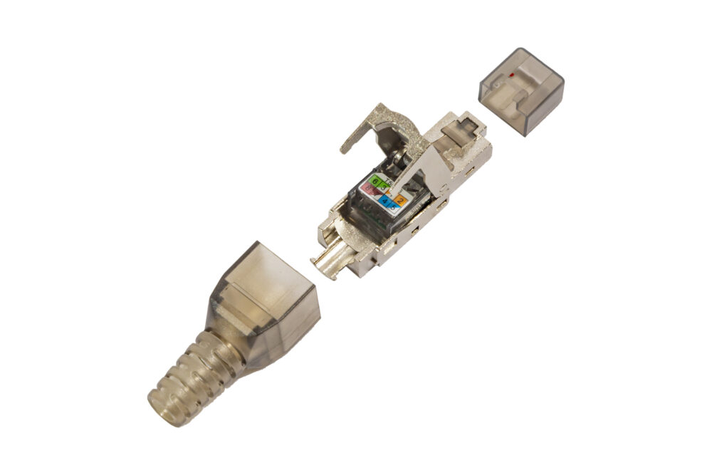 RJ45 CAT 7 SFTP Toolless, 10 Giga